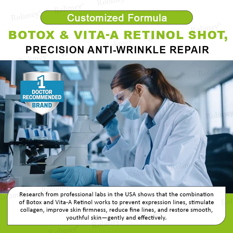 🍇Made and shipped from the USA 💫Rolimey® Botox & Vita-A Retinol Shot Wrinkle-Lift Tightening cream - Last Day Promotion 70% OFF