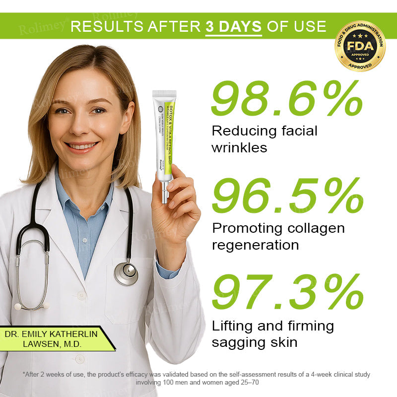 🍇Made and shipped from the USA 💫Rolimey® Botox & Vita-A Retinol Shot Wrinkle-Lift Tightening cream - Last Day Promotion 70% OFF
