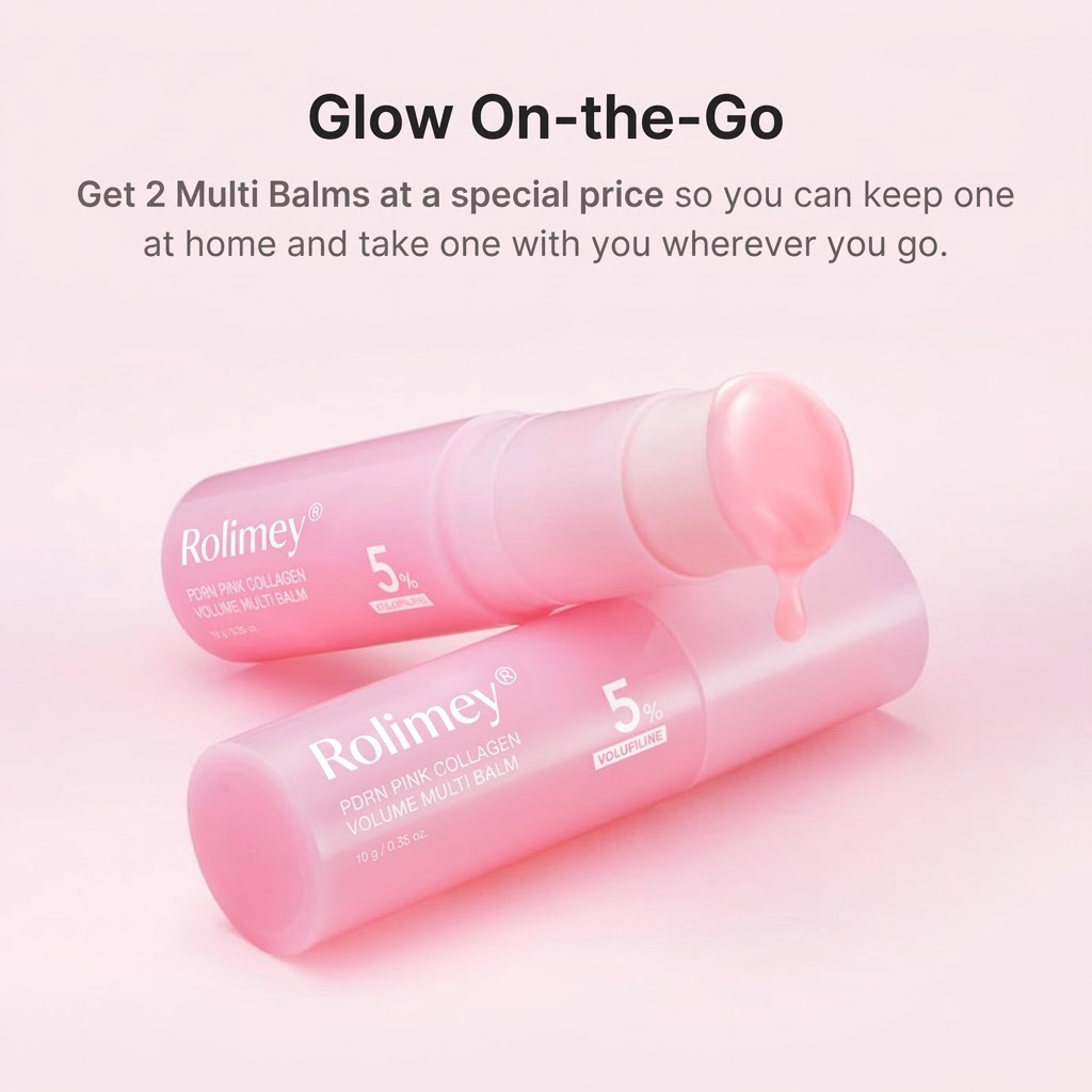 💜LAST DAY - BUY 1 GET 1 FREE💜Pink Collagen Volume Multi Balm