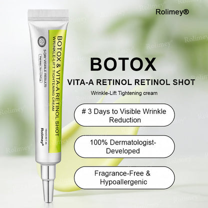 🍇Made and shipped from the USA 💫Rolimey® Botox & Vita-A Retinol Shot Wrinkle-Lift Tightening cream - Last Day Promotion 70% OFF