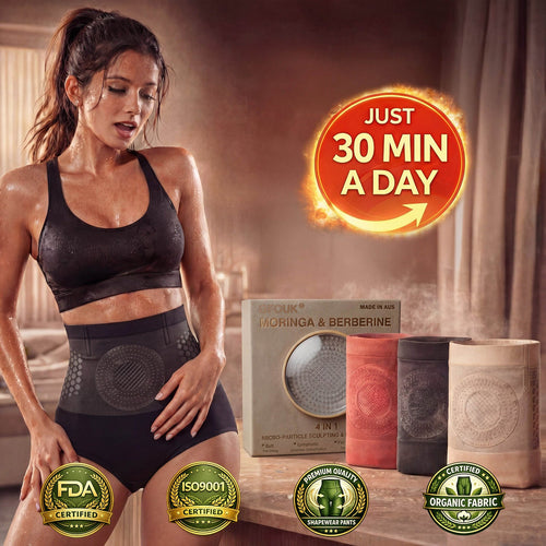 👙 Official Brand Store | 🍑🍑 GFOUK® 2026 Moringa & Berberine 4-in-1 Micro-Particle Sculpting & Fat-Burning Shorts