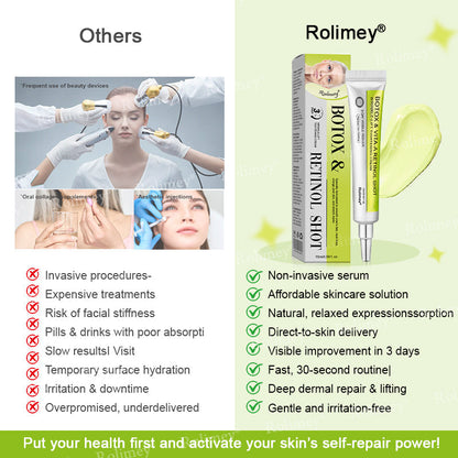 🍇Made and shipped from the USA 💫Rolimey® Botox & Vita-A Retinol Shot Wrinkle-Lift Tightening cream - Last Day Promotion 70% OFF