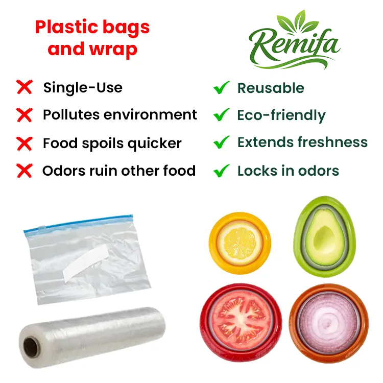 Remifa® Silicone stretch pods🍅🥑