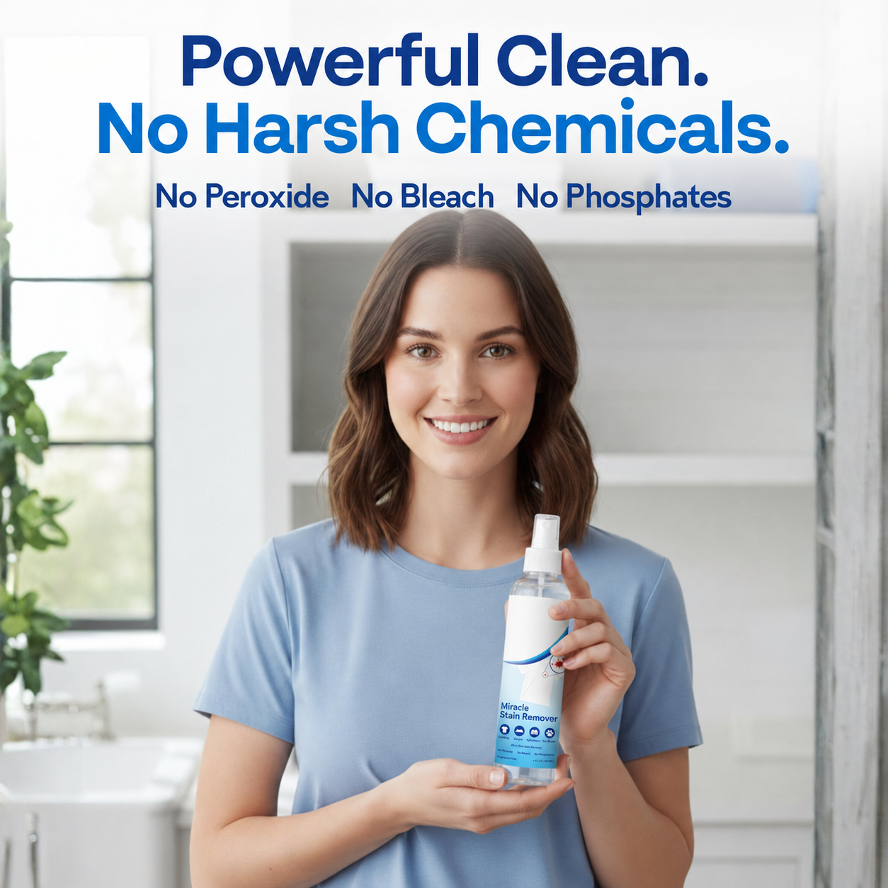 NEW! Magic Stain Remover Spray: Removes Virtually All Household Stains | Powerful All-In-One Solution  | Ultra-Effective Tough Stain Eliminator – 3.52fl oz